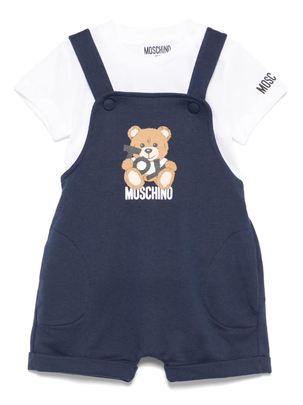 Комбинезон Teddy Bear Moschino Kids, синий
Комбинезон Teddy Bear Moschino Kids, синий