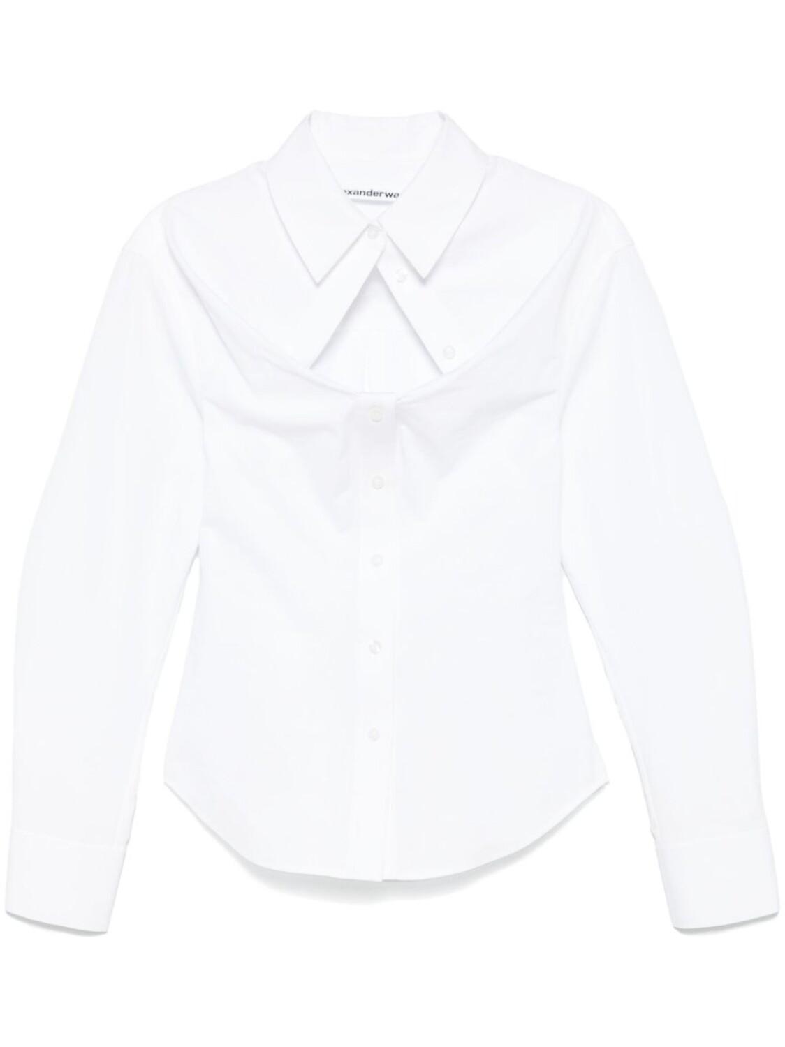 Деконструированная рубашка Alexander Wang, белый
Деконструированная рубашка Alexander Wang, белый