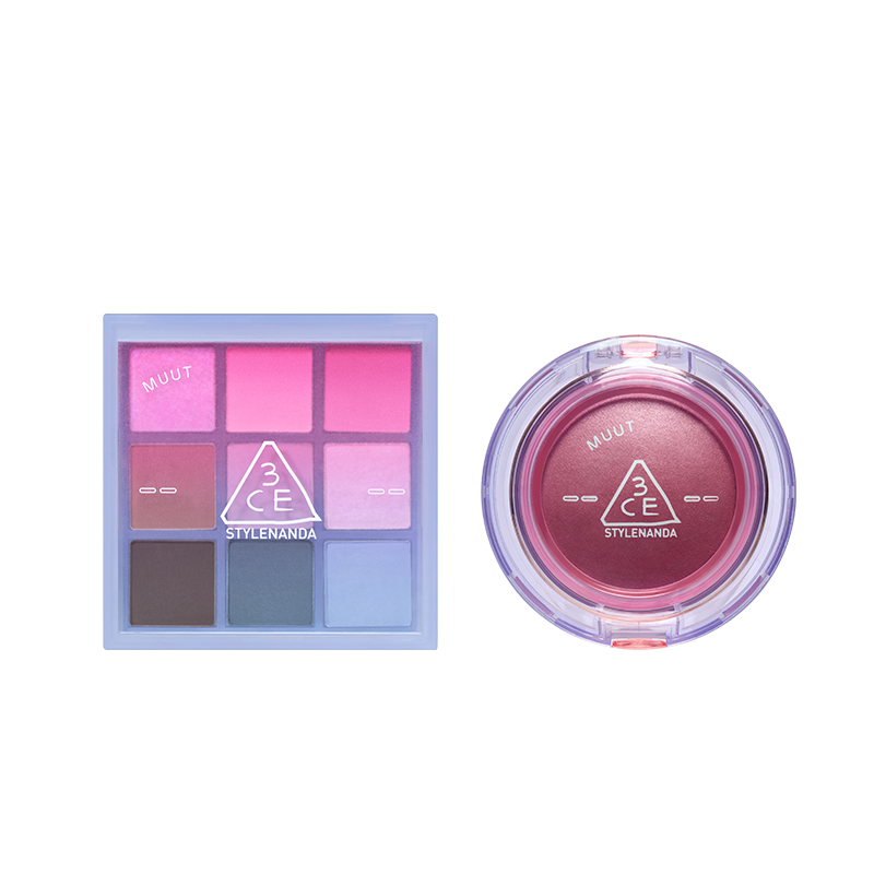 3CE MUUT Color Film Limited Edition набор из двух кремовых продуктов: тени для век и румяна, легко растушевываются, натуральный макияж
3CE MUUT Color Film Limited Edition набор из двух кремовых продуктов: тени для век и румяна, легко растушевываются, натуральный макияж