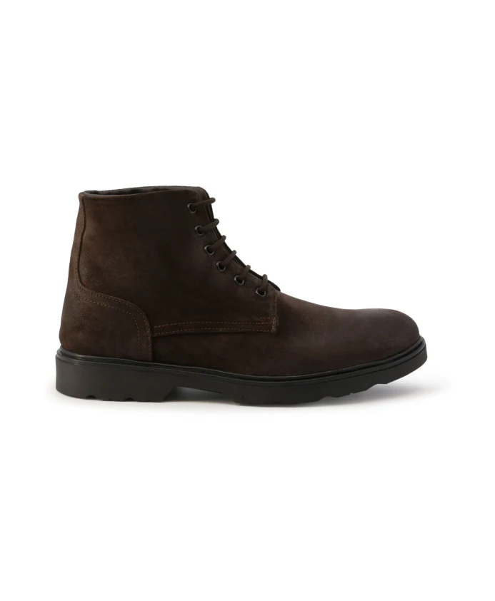 Замшевые темные мужские ботинки Duca Di Morrone, коричневый
Замшевые темные мужские ботинки Duca Di Morrone, коричневый
