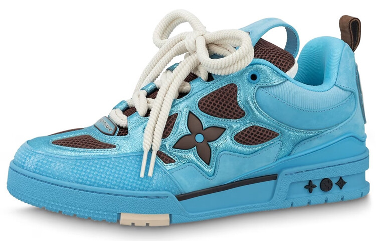 Кроссовки мужские Louis Vuitton Skate Trainer, синий / коричневый
Кроссовки мужские Louis Vuitton Skate Trainer, синий / коричневый
