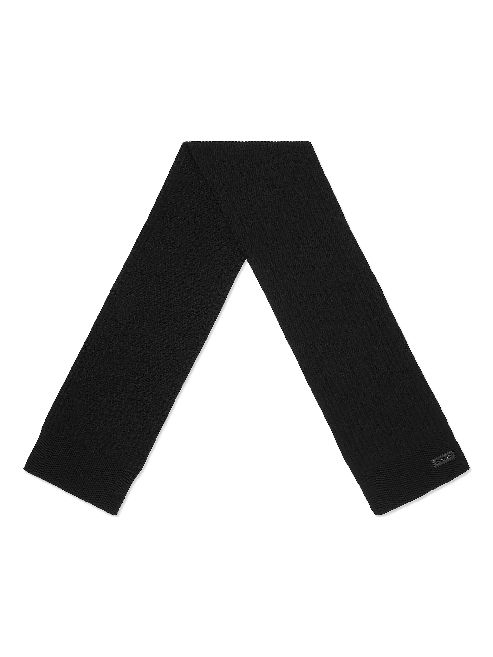 Шерстяной шарф в рубчик Gucci, черный
Шерстяной шарф в рубчик Gucci, черный