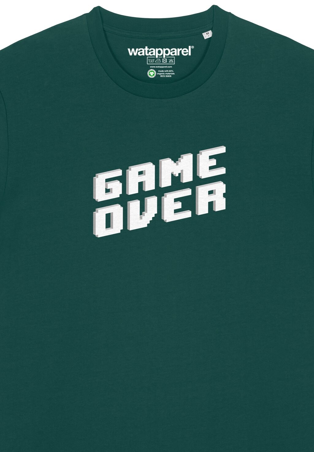 Футболка с принтом GAME OVER watapparel, темно-зеленый
Футболка с принтом GAME OVER watapparel, темно-зеленый