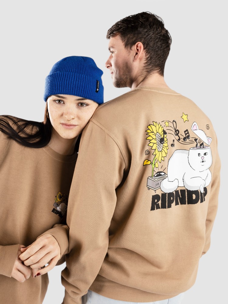 Свитер RIPNDIP No Music No Life Sweater, almond
Свитер RIPNDIP No Music No Life Sweater, almond