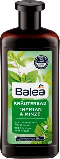 Жидкость для ванн Balea Herbal с тимьяном и мятой
Жидкость для ванн Balea Herbal с тимьяном и мятой