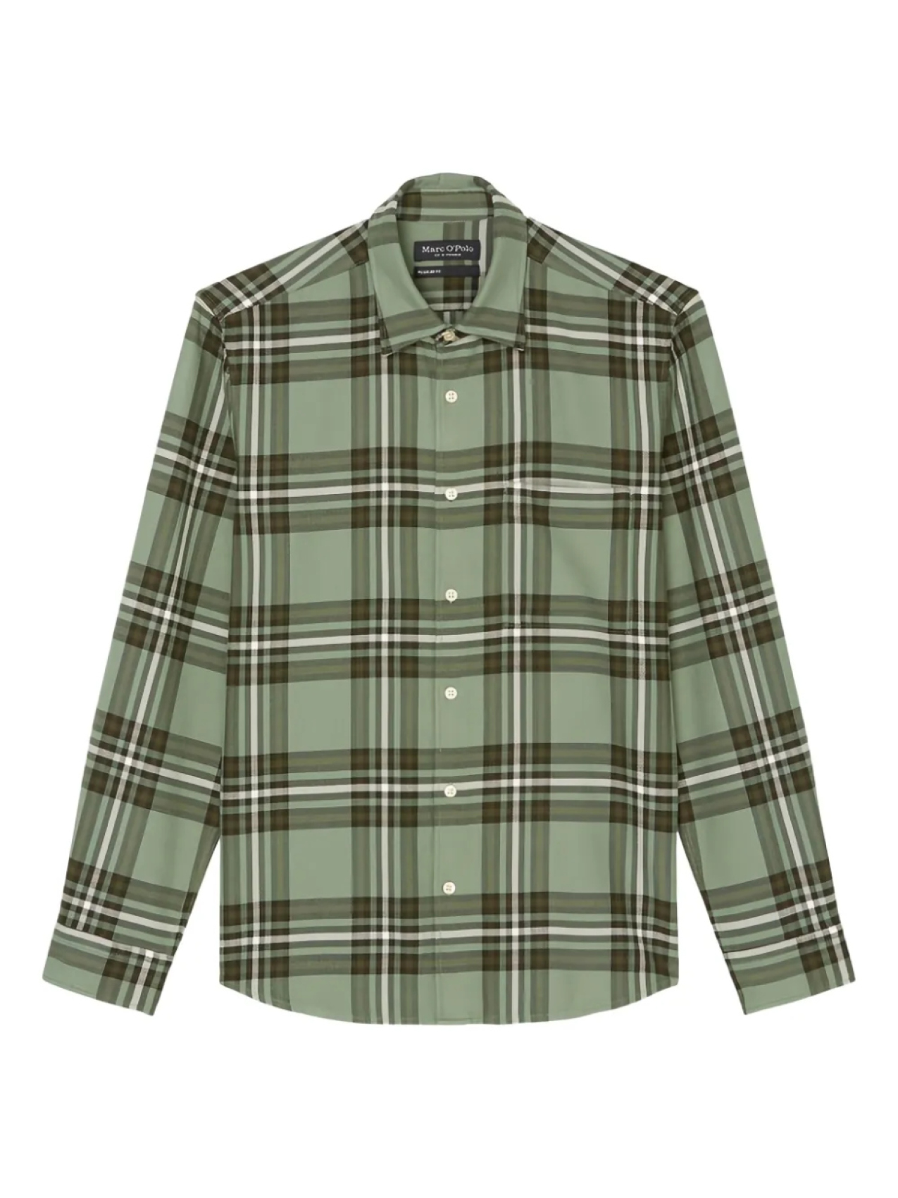 Marc O'Polo клетчатая рубашка с длинными рукавами, зеленый
Marc O'Polo клетчатая рубашка с длинными рукавами, зеленый