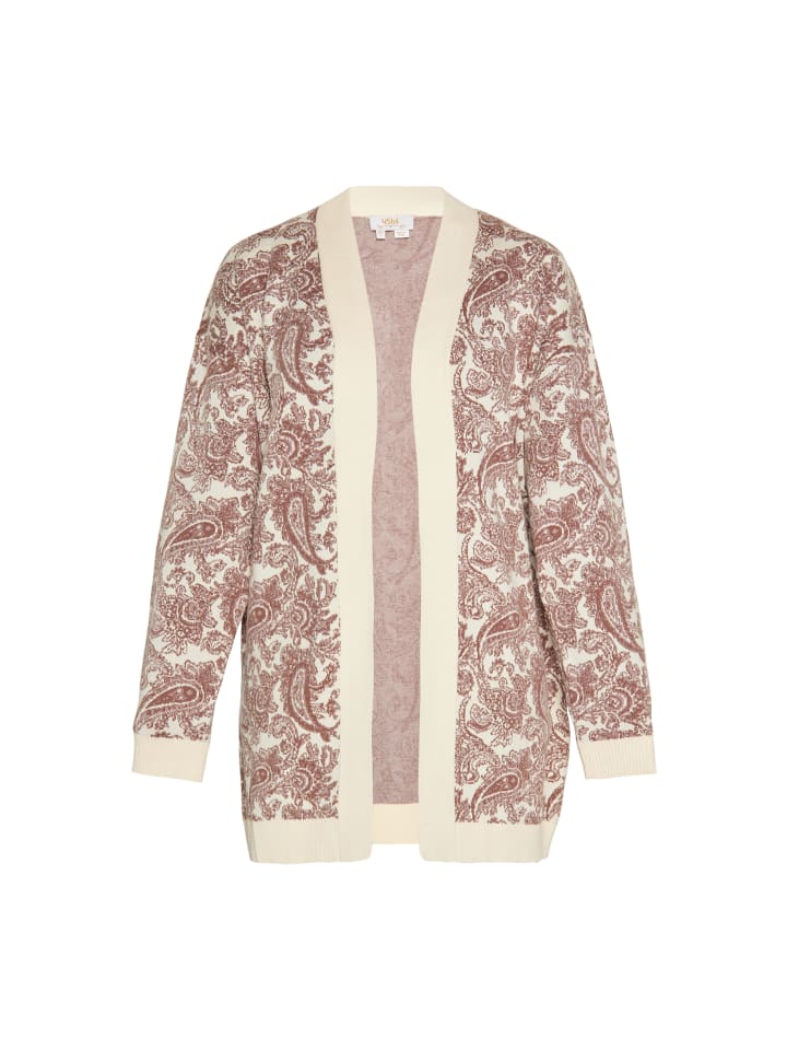 Женский кардиган в цвете молочный белый usha FESTIVAL
Женский кардиган в цвете молочный белый usha FESTIVAL