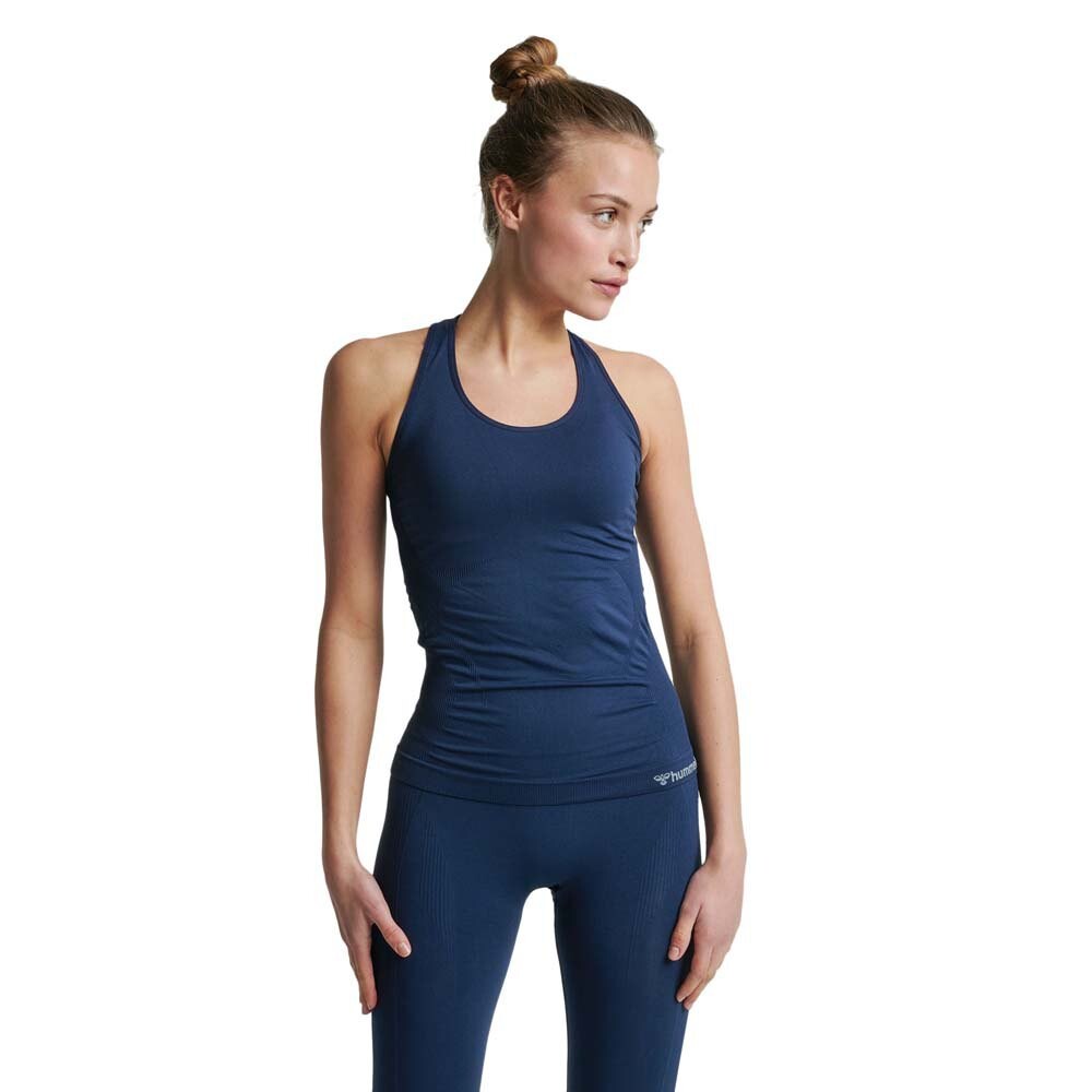 Футболка без рукавов Hummel TIF Seamless, синий
Футболка без рукавов Hummel TIF Seamless, синий