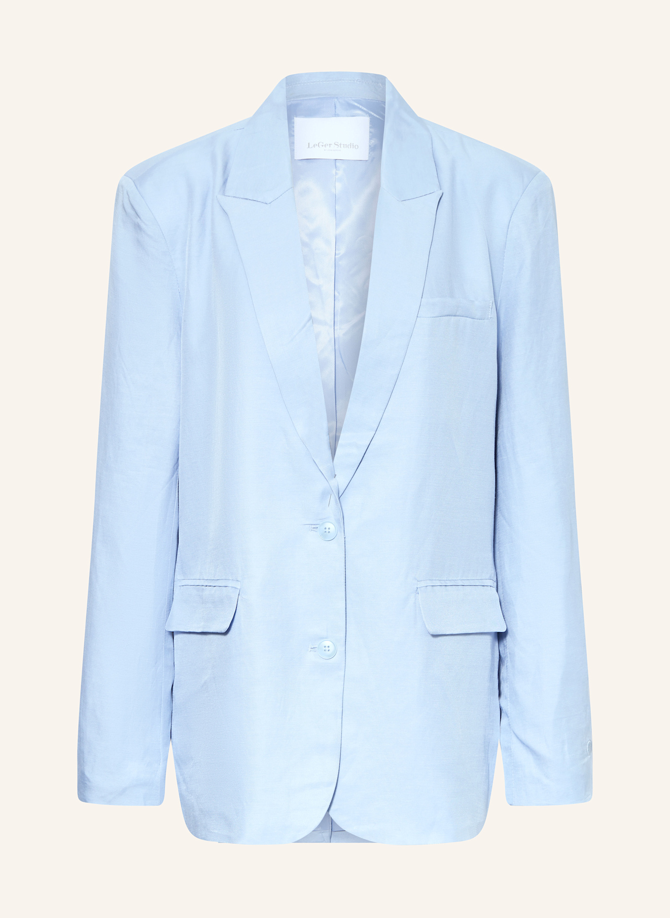 Блейзер Majella со льном Leger Studio, голубой
Блейзер Majella со льном Leger Studio, голубой