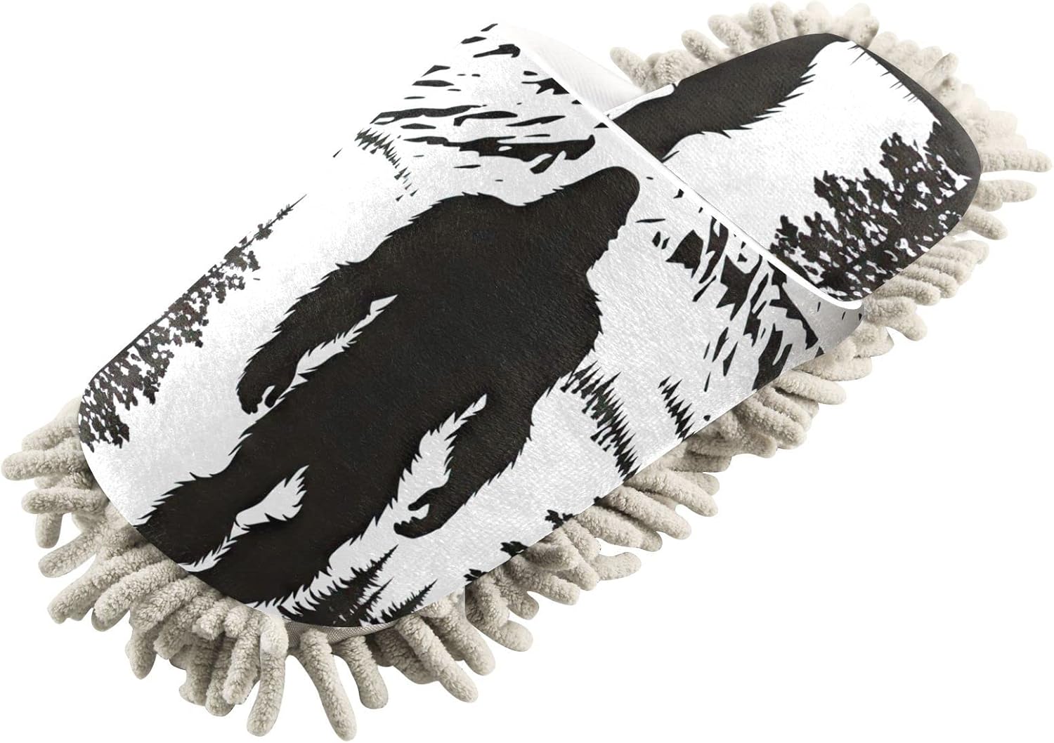 Тапочки-швабры Sasquatch Forest для мытья полов дома, для мужчин и женщин Zenwawa, черный
Тапочки-швабры Sasquatch Forest для мытья полов дома, для мужчин и женщин Zenwawa, черный