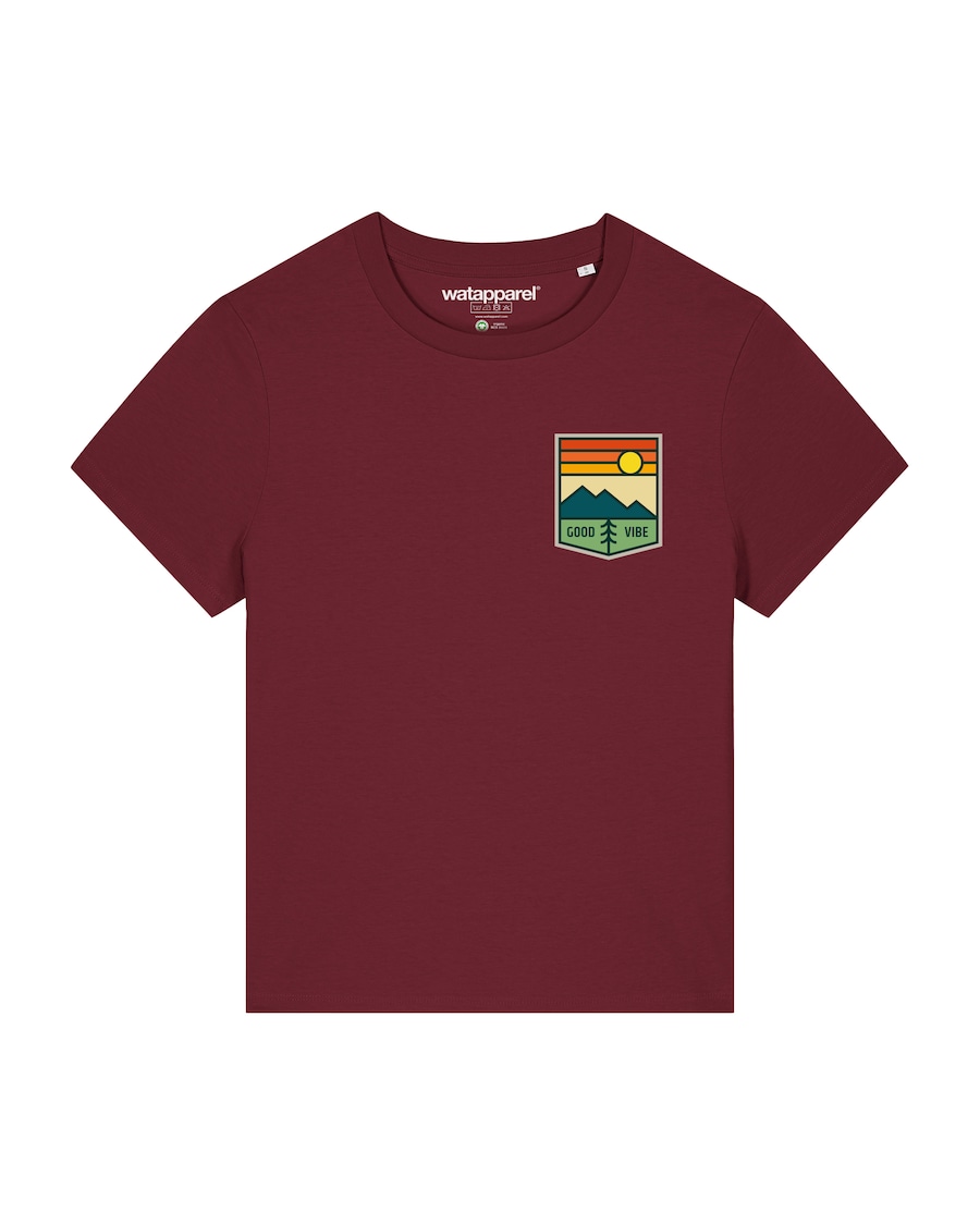 Рубашка Watapparel Good Vibe, бордовый
Рубашка Watapparel Good Vibe, бордовый