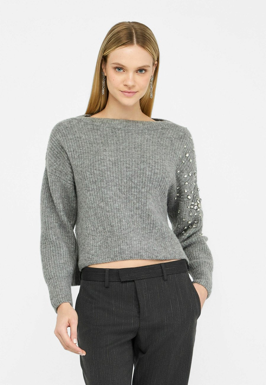 Джемпер LIU JO WITH GEMSTONES, Grey
Джемпер LIU JO WITH GEMSTONES, Grey