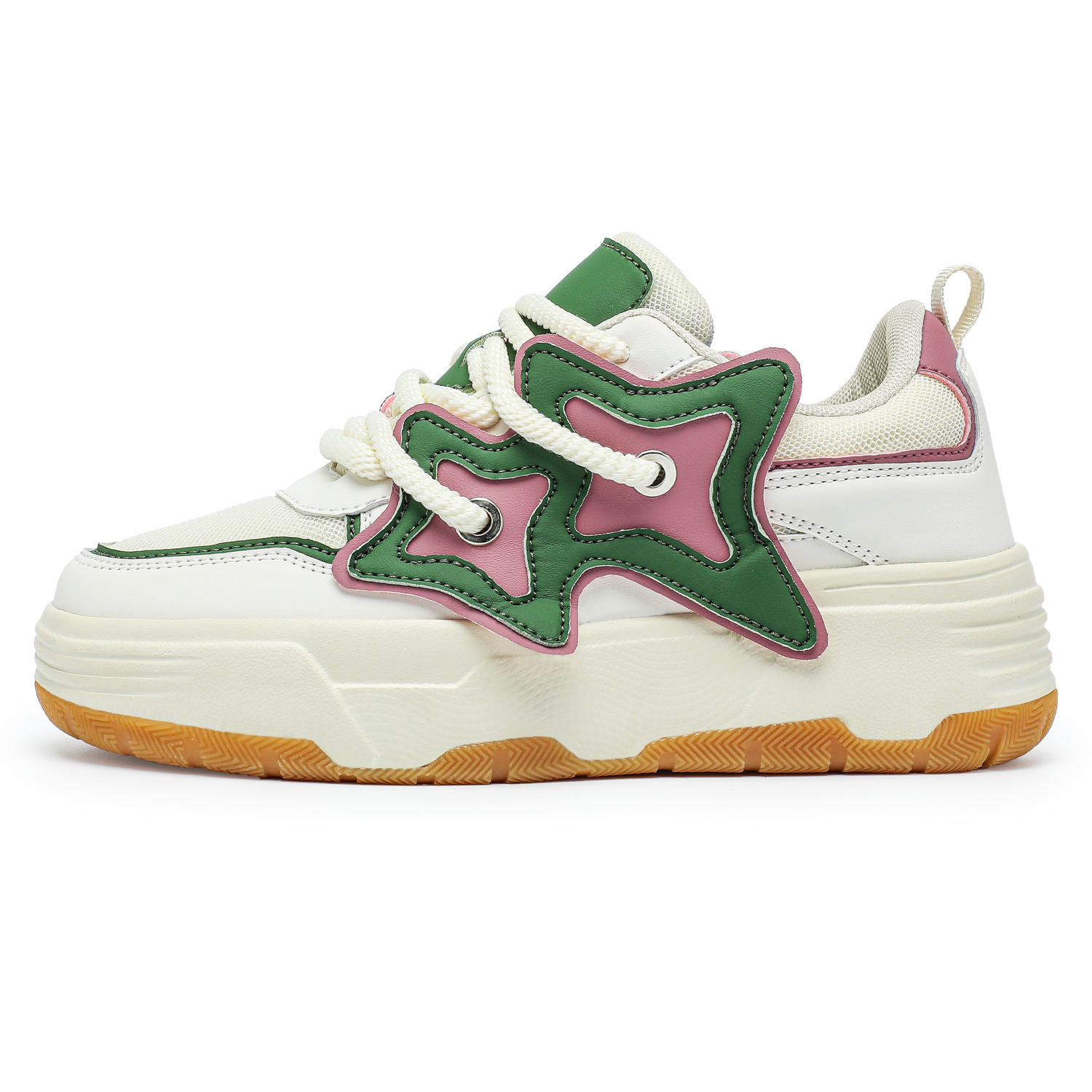 YUEDEMA Скользоустойчивые амортизирующие износостойкие легкие низкие скейтерские кроссовки унисекс бежево-фиолетово-зеленые, цвет Beige Purple Green
YUEDEMA Скользоустойчивые амортизирующие износостойкие легкие низкие скейтерские кроссовки унисекс бежево-фиолетово-зеленые, цвет Beige Purple Green