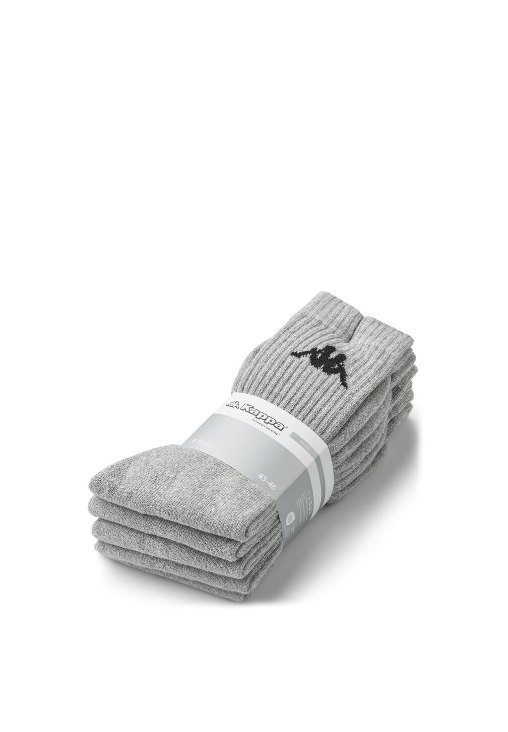 Носки FISPER 5-PACK Kappa, серый
Носки FISPER 5-PACK Kappa, серый