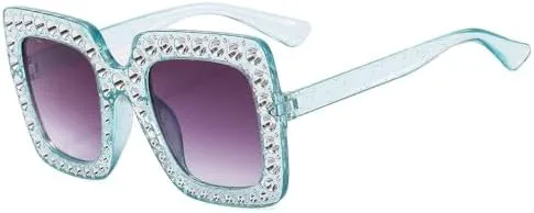 Солнцезащитные очки большого размера с кристаллами, стразами, квадратной оправой и бриллиантами, ретро-стиль, сверкающие очки в крупной оправе, 2026 год MTZJH, C16
Солнцезащитные очки большого размера с кристаллами, стразами, квадратной оправой и бриллиантами, ретро-стиль, сверкающие очки в крупной оправе, 2026 год MTZJH, C16