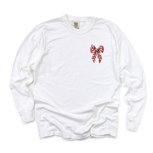 Футболка с длинным рукавом, окрашенная в технике garment dyed, с принтом в виде рождественского банта Simply Sage Market, White, Белый, Футболка с длинным рукавом, окрашенная в технике garment dyed, с принтом в виде рождественского банта Simply Sage Marke
Футболка с длинным рукавом, окрашенная в технике garment dyed, с принтом в виде рождественского банта Simply Sage Market, White, Белый, Футболка с длинным рукавом, окрашенная в технике garment dyed, с принтом в виде рождественского банта Simply Sage Marke