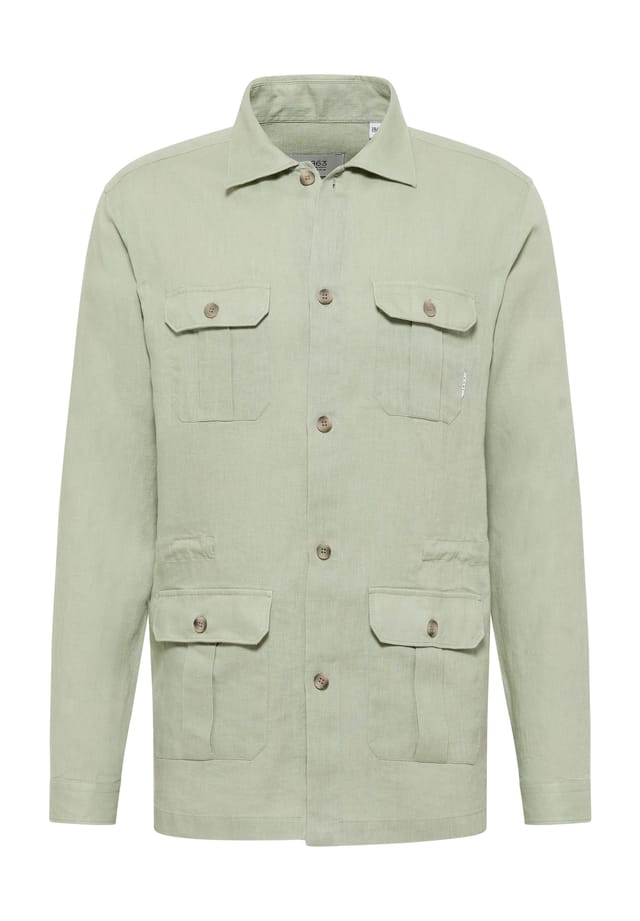 Верхняя рубашка современного кроя Eterna, зеленый
Верхняя рубашка современного кроя Eterna, зеленый