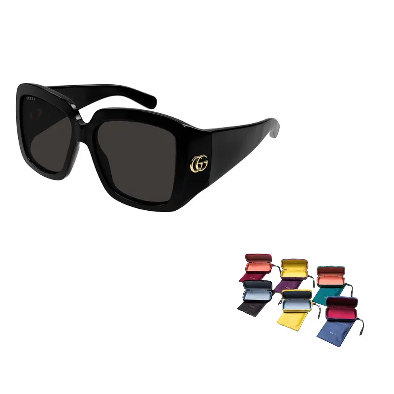 GUCCI Большие квадратные солнцезащитные очки из ацетата и нейлона, 001
GUCCI Большие квадратные солнцезащитные очки из ацетата и нейлона, 001