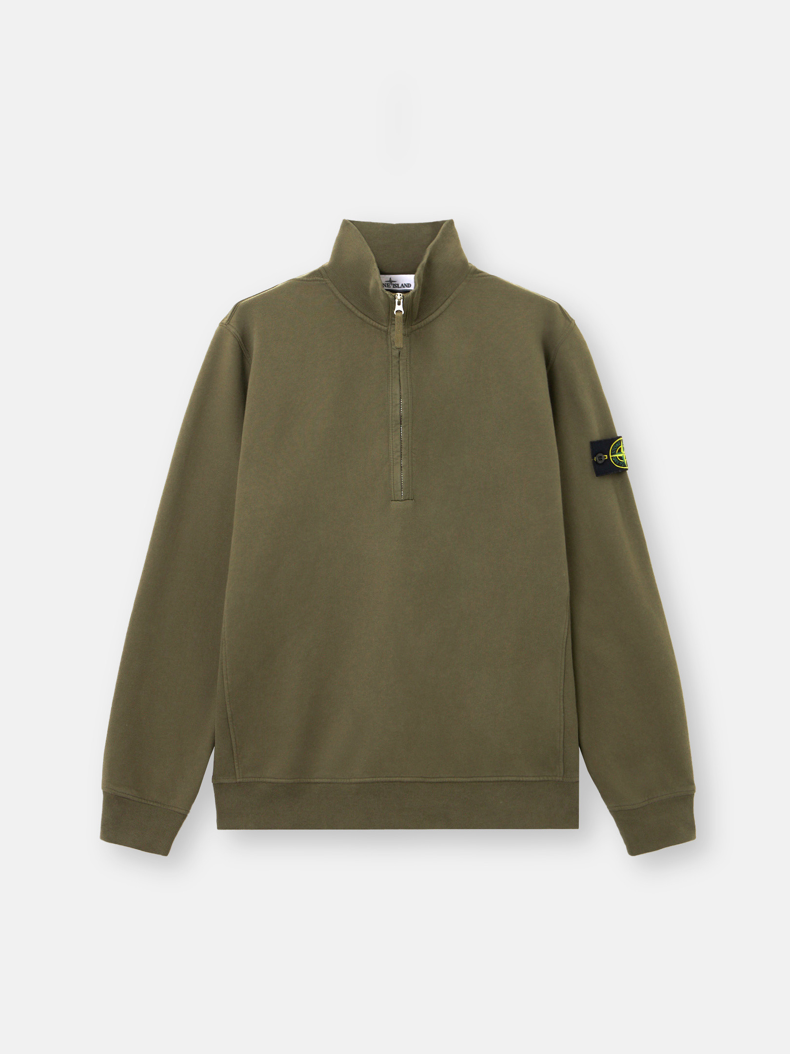 Толстовка прямого кроя с застежкой-молнией на половину длины и ребристыми вставками Stone Island 6100068 BRUSHED ORGANIC COTTON FLEECE, Military Green
Толстовка прямого кроя с застежкой-молнией на половину длины и ребристыми вставками Stone Island 6100068 BRUSHED ORGANIC COTTON FLEECE, Military Green