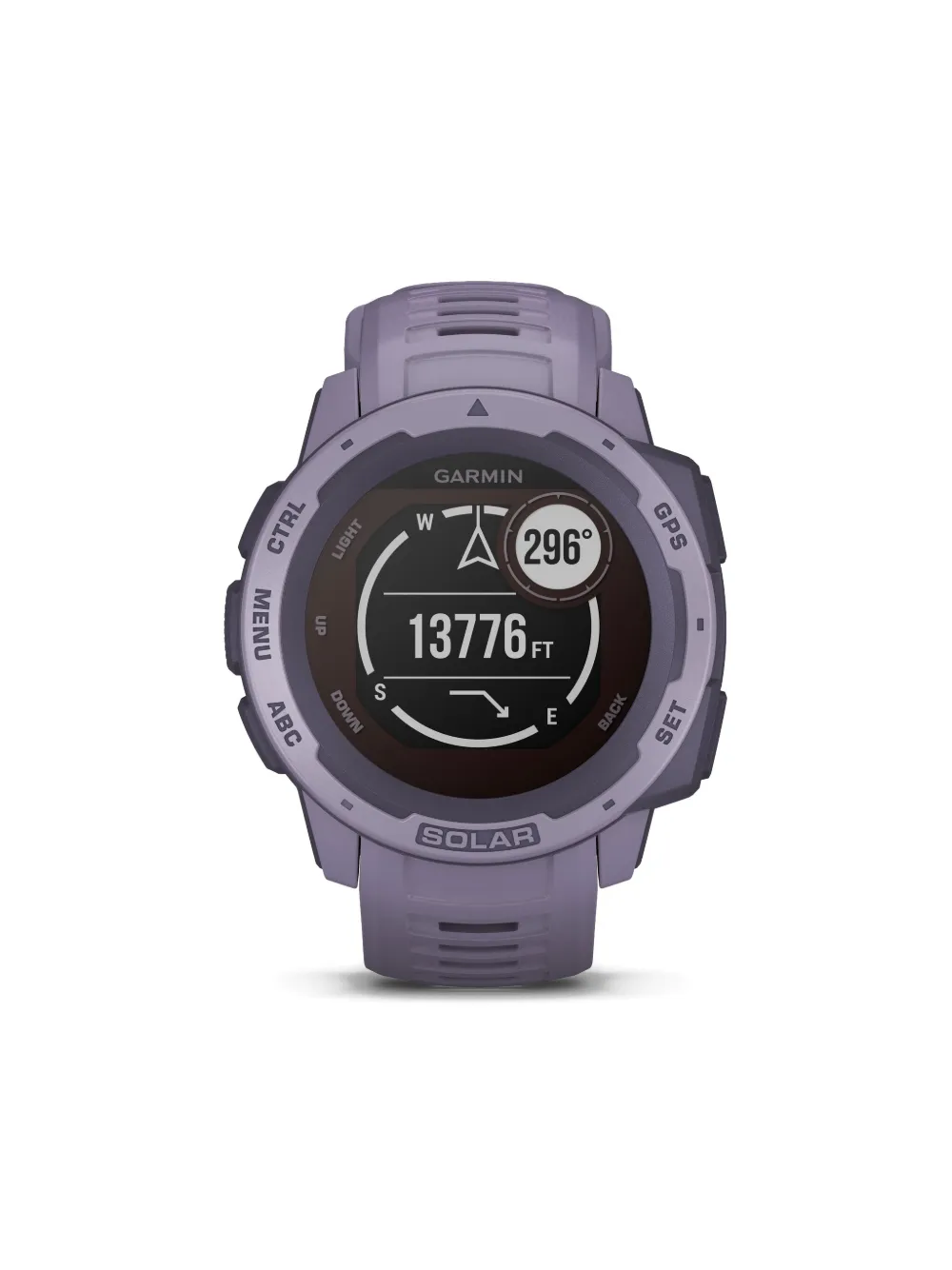 Наручные часы Instinct Solar 45 мм GARMIN, фиолетовый 
Наручные часы Instinct Solar 45 мм GARMIN, фиолетовый