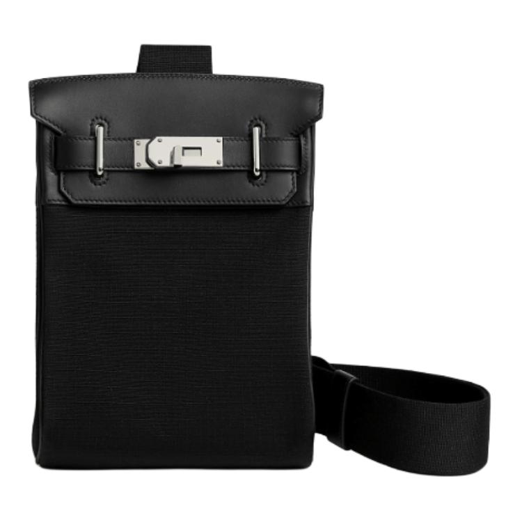 HERMES Кожаная сумка-слинг через плечо мужская черная
HERMES Кожаная сумка-слинг через плечо мужская черная