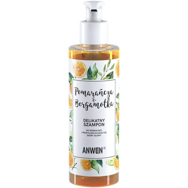 Мягкий шампунь для нормальной и жирной кожи головы, 200 мл Anwen Pomarańcza&Bergamotka
Мягкий шампунь для нормальной и жирной кожи головы, 200 мл Anwen Pomarańcza&Bergamotka