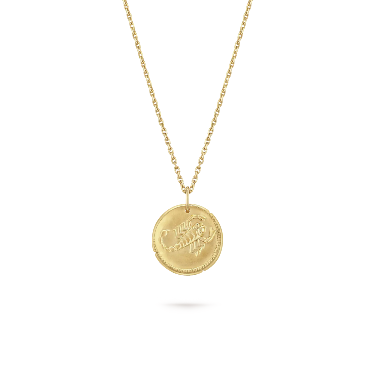 Медальон Van Cleef & Arpels Zodiaque Scorpii (Скорпион), 18-ct желтое золото 
Медальон Van Cleef & Arpels Zodiaque Scorpii (Скорпион), 18-ct желтое золото