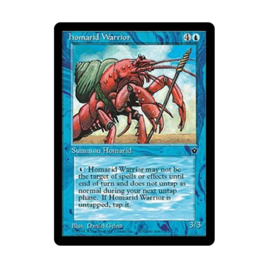 CCG Хомаридский воин - Вер. 1 (С3), MTG - Fallen Empires
CCG Хомаридский воин - Вер. 1 (С3), MTG - Fallen Empires