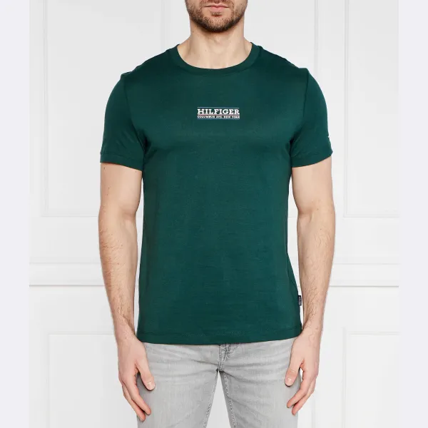 Облегающая футболка Tommy Hilfiger, зеленый
Облегающая футболка Tommy Hilfiger, зеленый