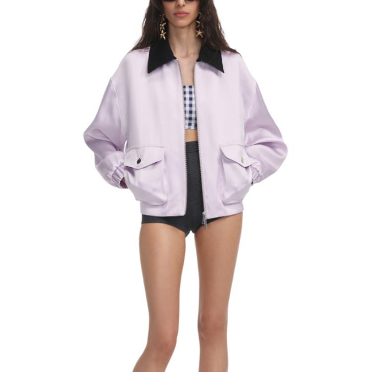 Self-portrait Женская куртка Self portrait в цвете Lilac
Self-portrait Женская куртка Self portrait в цвете Lilac