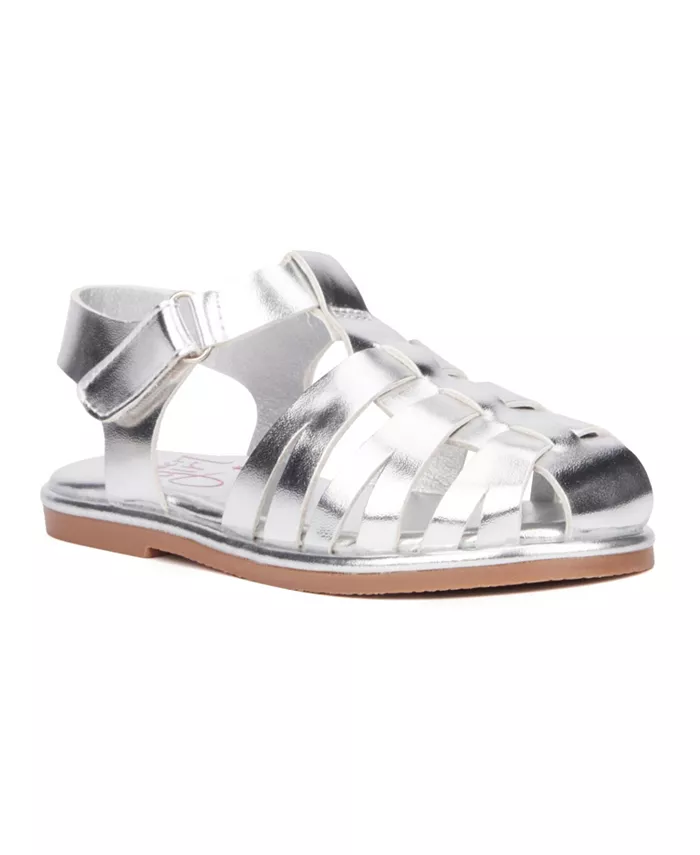 Детские волшебные сандалии с ремешком на щиколотке Olivia Miller, серебряный
Детские волшебные сандалии с ремешком на щиколотке Olivia Miller, серебряный