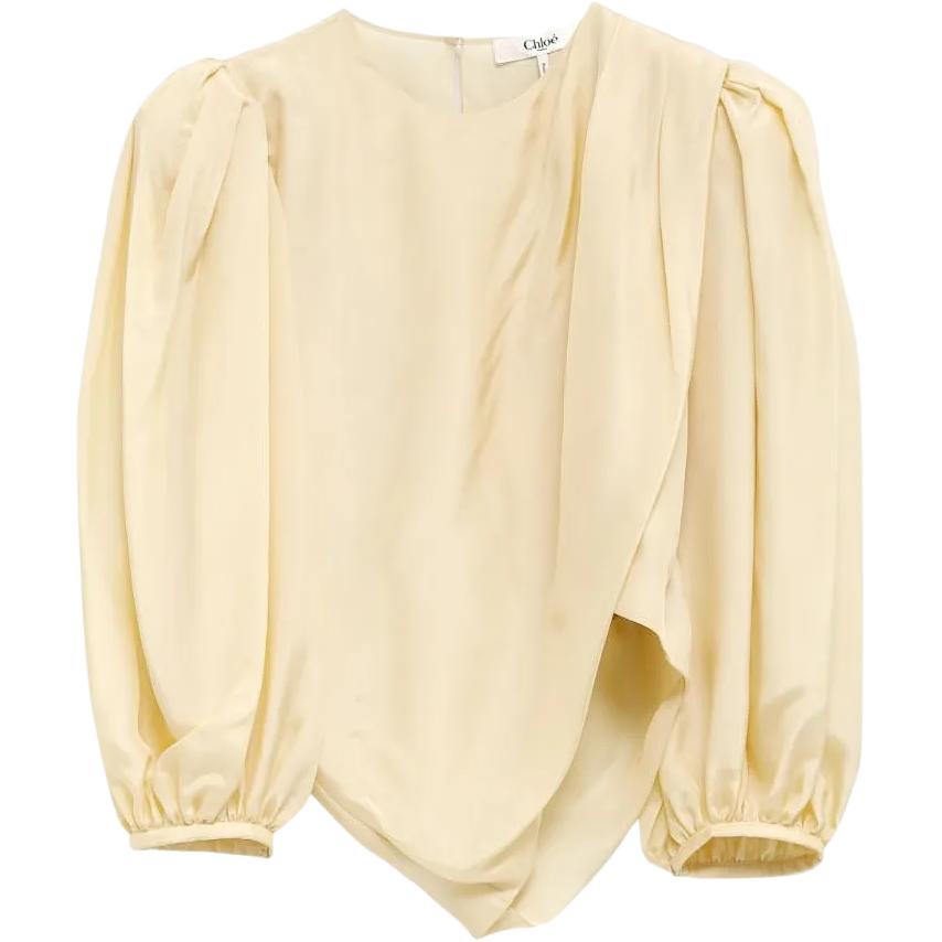 Шелковая блузка Chloé, желтый
Шелковая блузка Chloé, желтый