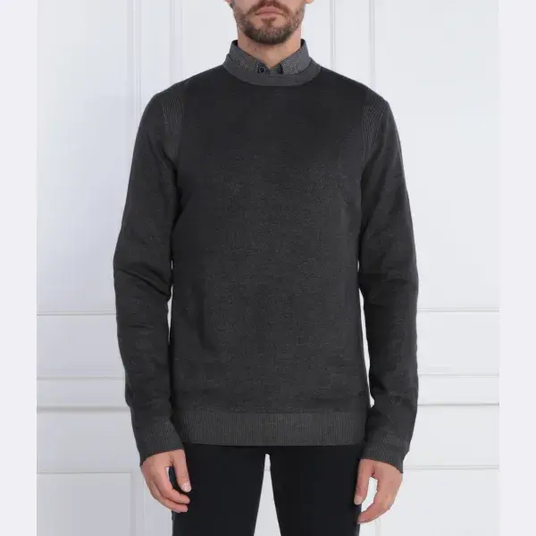 Шерстяной свитер прямого кроя Marius Joop!, черный
Шерстяной свитер прямого кроя Marius Joop!, черный