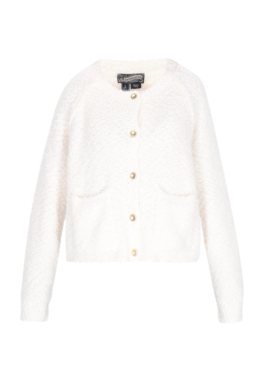 Вязаный кардиган DreiMaster Vintage, от белого
Вязаный кардиган DreiMaster Vintage, от белого