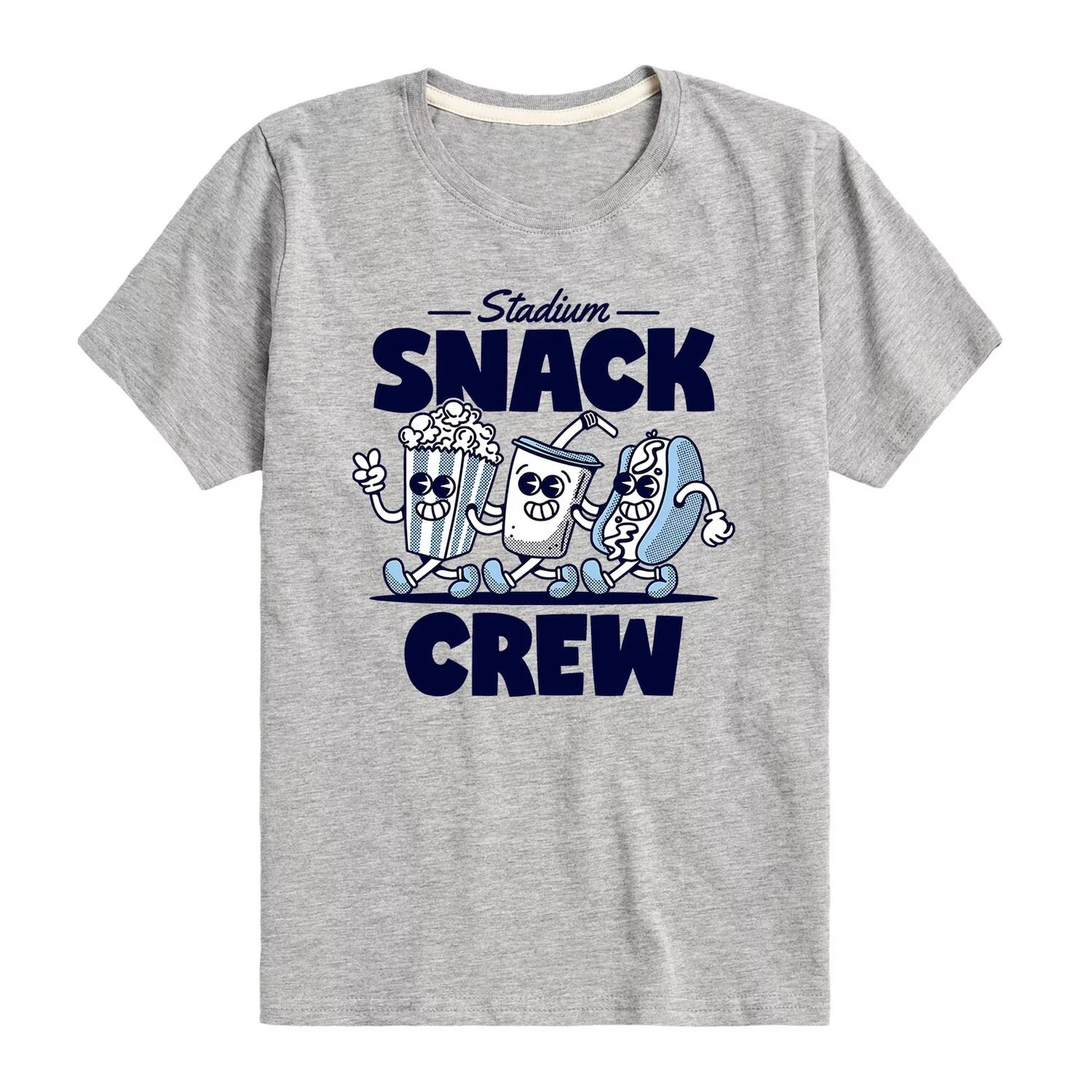 Футболка Stadium Snack Crew для мальчиков 8–20 лет с графическим рисунком Licensed Character, серый
Футболка Stadium Snack Crew для мальчиков 8–20 лет с графическим рисунком Licensed Character, серый