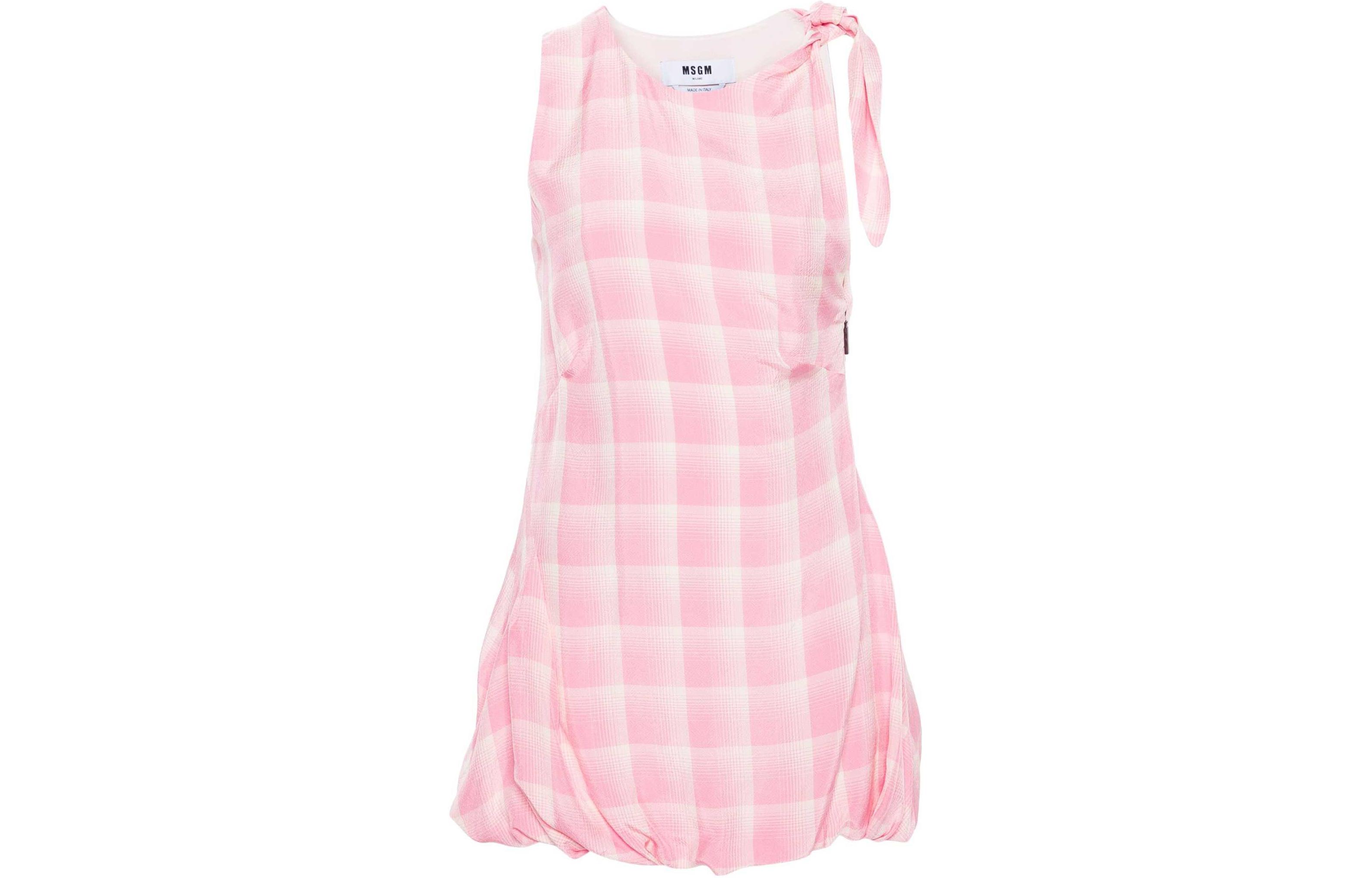 Платье без рукавов в клетку Msgm, розовый
Платье без рукавов в клетку Msgm, розовый