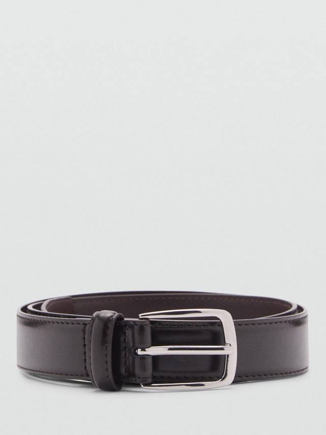 Кожаный ремень basico Mango, коричневый
Кожаный ремень basico Mango, коричневый