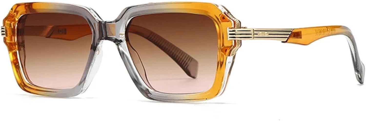 Мужские солнцезащитные очки в стиле ретро с двухцветной защитой и заклепками, женские градиентные очки с защитой от УФ-излучения UV400, трендовый стиль панк HHZZYVY, Grey Orange Tea Pink
Мужские солнцезащитные очки в стиле ретро с двухцветной защитой и заклепками, женские градиентные очки с защитой от УФ-излучения UV400, трендовый стиль панк HHZZYVY, Grey Orange Tea Pink