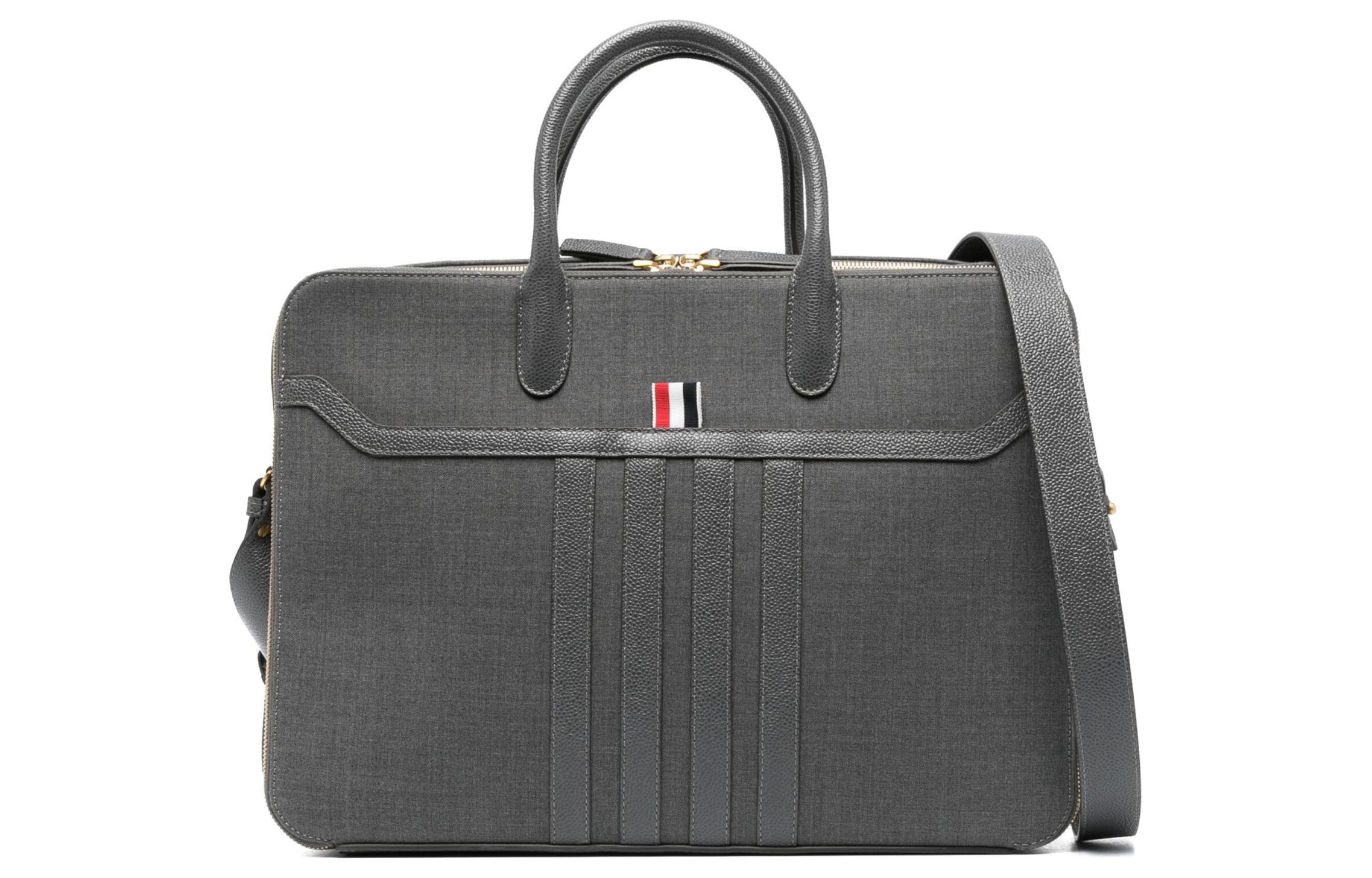 Шерсть с кожей теленка портфель через плечо мужской medium gray THOM BROWNE
Шерсть с кожей теленка портфель через плечо мужской medium gray THOM BROWNE