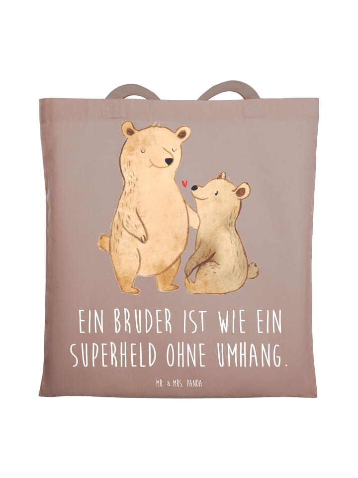 Сумка через плечо с надписью Супергерой пастельно-коричневого цвета Mr. & Mrs. Panda
Сумка через плечо с надписью Супергерой пастельно-коричневого цвета Mr. & Mrs. Panda
