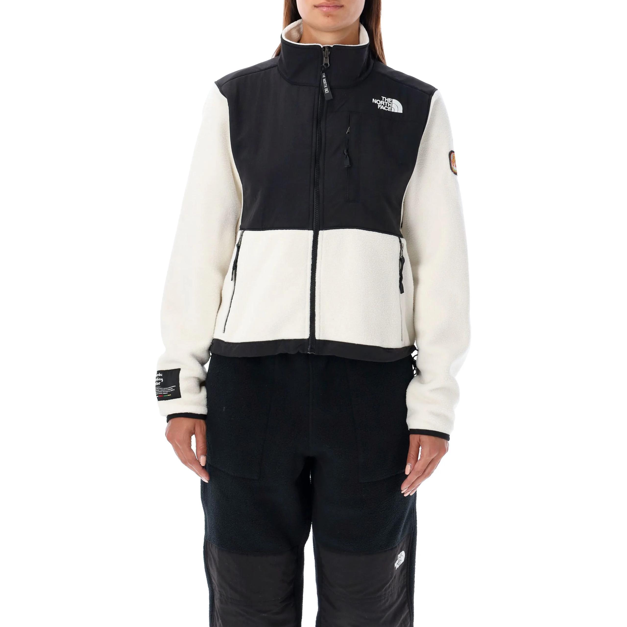 THE NORTH FACE Винтажная флисовая куртка Denali, White 
THE NORTH FACE Винтажная флисовая куртка Denali, White