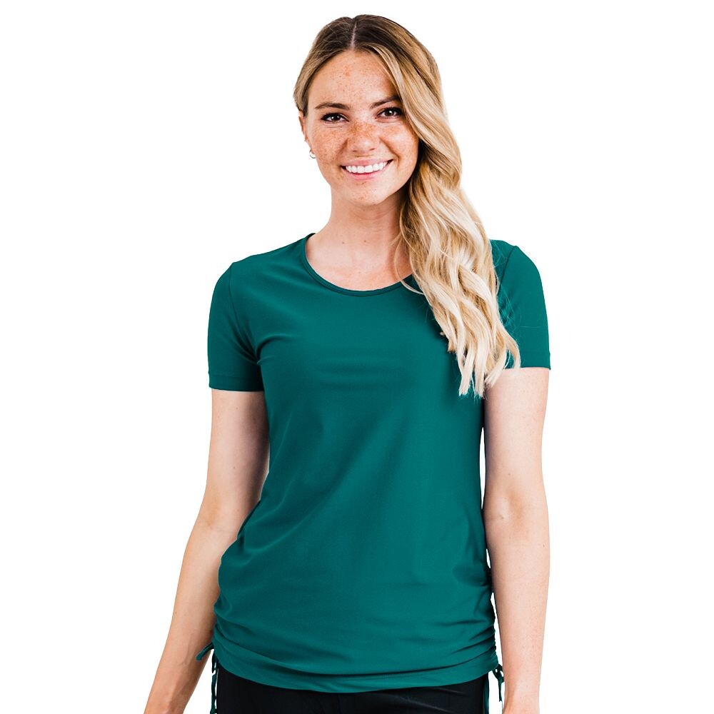 Женский топ для плавания с короткими рукавами Adele Calypsa LLC, цвет Dark Jade
Женский топ для плавания с короткими рукавами Adele Calypsa LLC, цвет Dark Jade