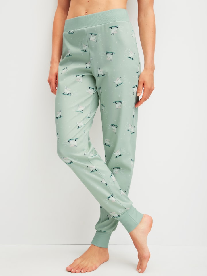 Брюки светло-голубого цвета Calida
Брюки светло-голубого цвета Calida