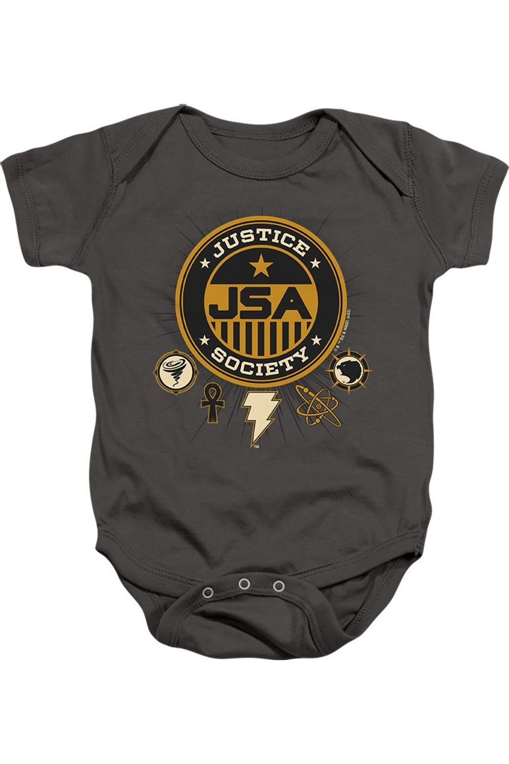 Черный Адам, Черный Адам, Общество Справедливости, Детский комбинезон на кнопках Gildan, charcoal
Черный Адам, Черный Адам, Общество Справедливости, Детский комбинезон на кнопках Gildan, charcoal