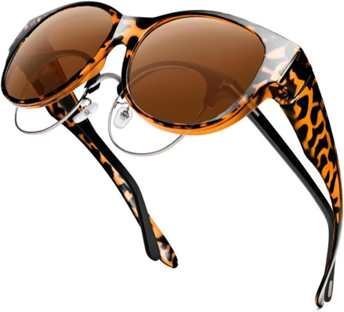 Новые солнцезащитные очки «кошачий глаз» увеличенного размера (2025 год), поляризованные, с защитой UV400, подходят для людей с близорукостью, надеваются поверх обычных очков Generic, 10 Brown Lenses
Новые солнцезащитные очки «кошачий глаз» увеличенного размера (2025 год), поляризованные, с защитой UV400, подходят для людей с близорукостью, надеваются поверх обычных очков Generic, 10 Brown Lenses