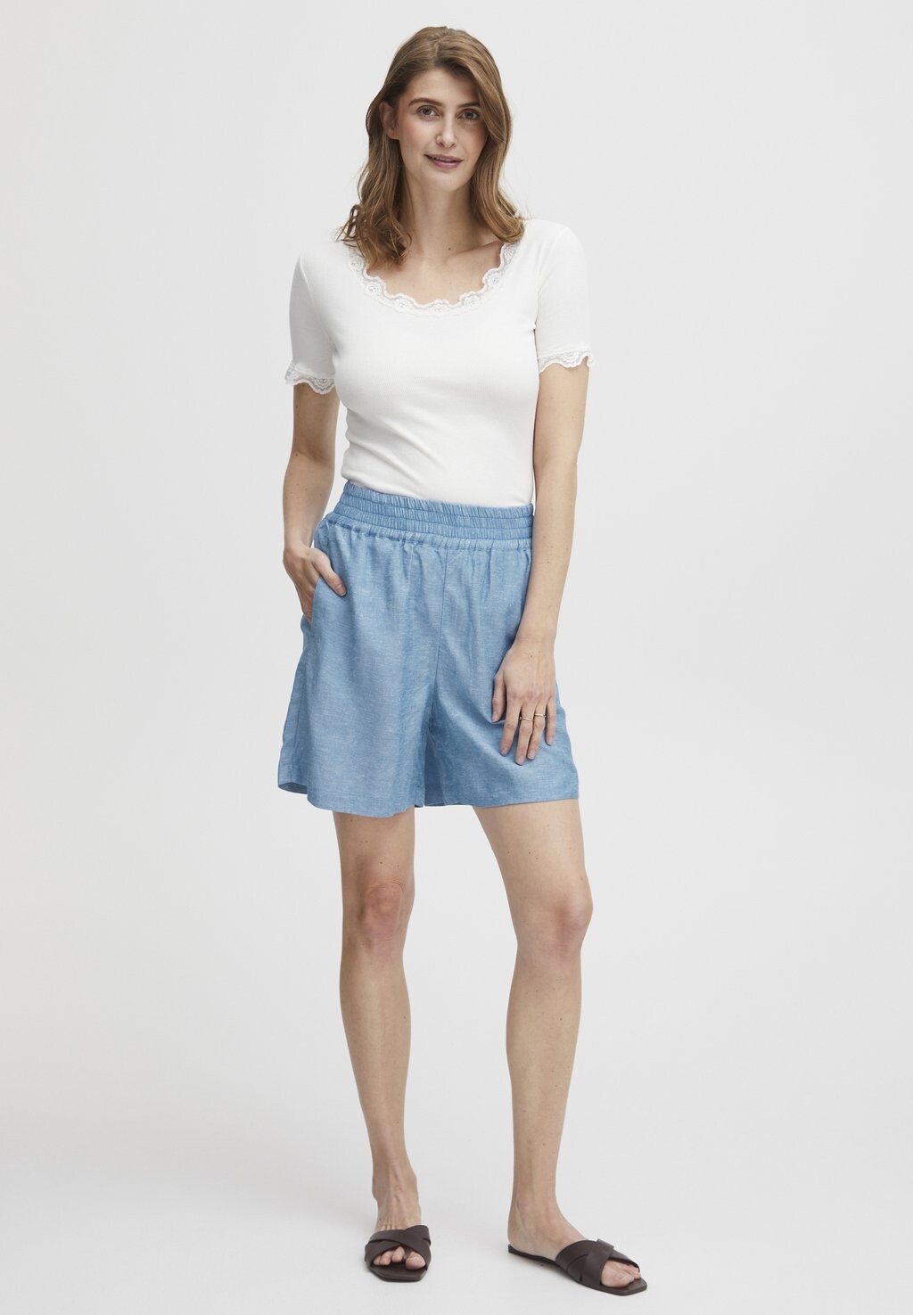 Шорты FRLIN SHO 1 Fransa, синий 
Шорты FRLIN SHO 1 Fransa, синий