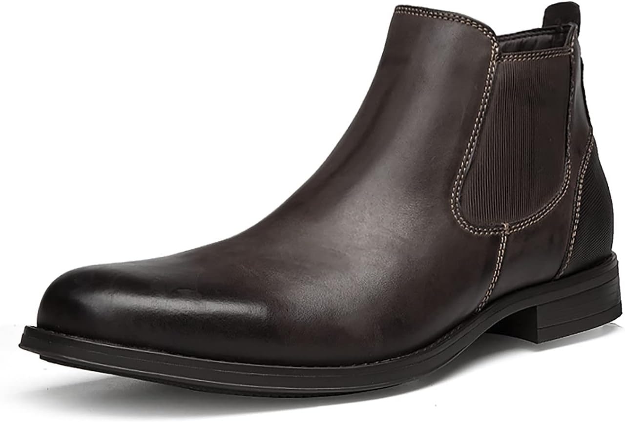 Мужские ботинки Santimon Chelsea, повседневные кожаные с молнией, ковбойские, модные для вечеринки, вечер, вестерн, модель Chukka до щиколотки для мужчин и мальчиков, Coffee
Мужские ботинки Santimon Chelsea, повседневные кожаные с молнией, ковбойские, модные для вечеринки, вечер, вестерн, модель Chukka до щиколотки для мужчин и мальчиков, Coffee