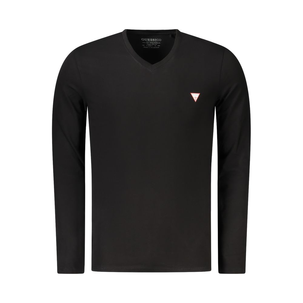 Черная хлопковая футболка Guess Shoes, черный
Черная хлопковая футболка Guess Shoes, черный