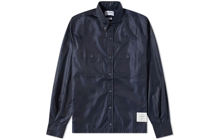 THOM BROWNE Мужская синяя рубашка
THOM BROWNE Мужская синяя рубашка