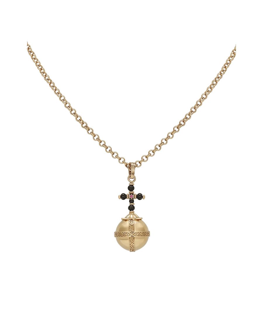 Ожерелье Globus Cruciger RETRO CHIC, Gold & black
Ожерелье Globus Cruciger RETRO CHIC, Gold & black